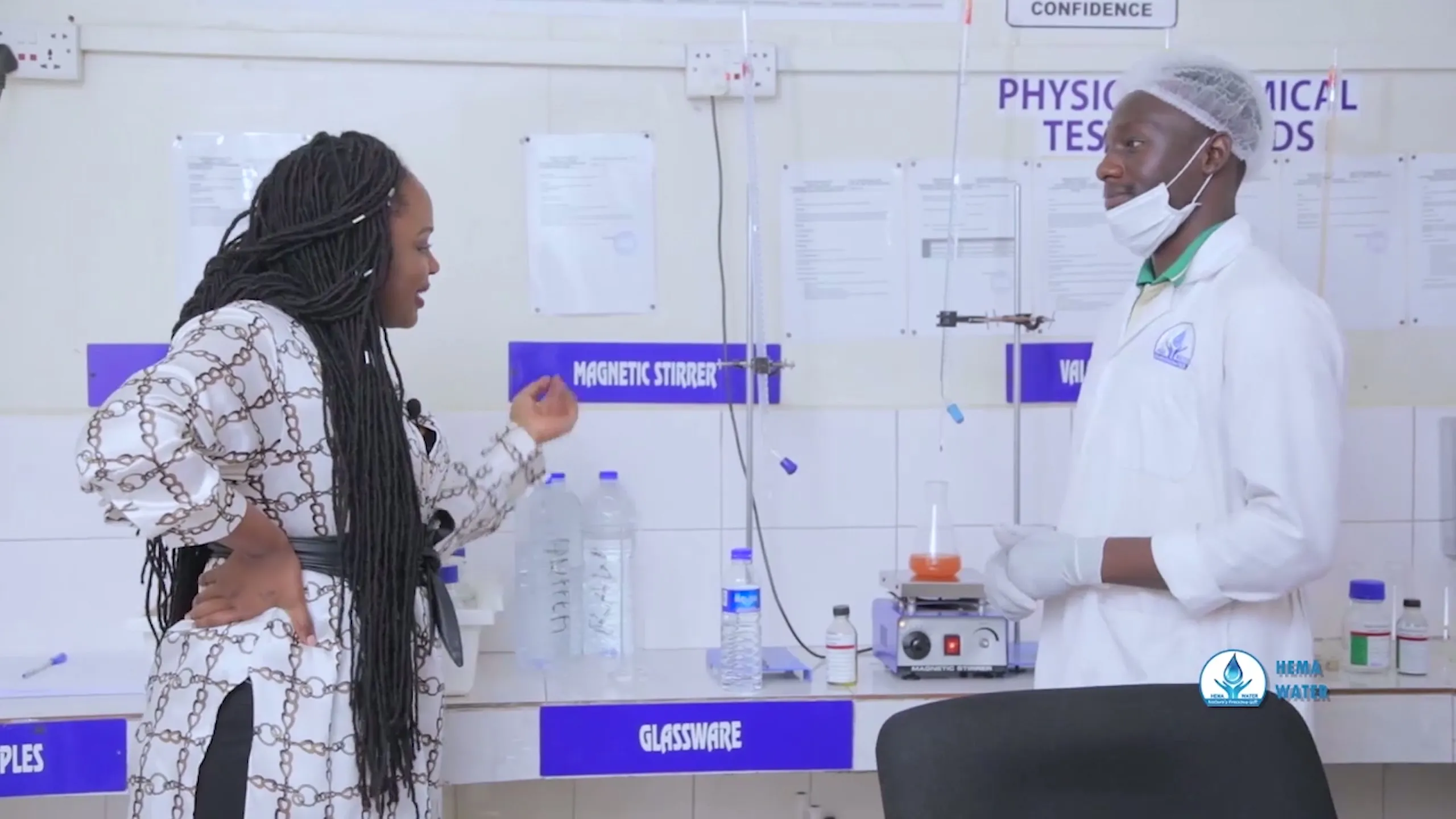 Chemical testing in the HEMA quality laboratory